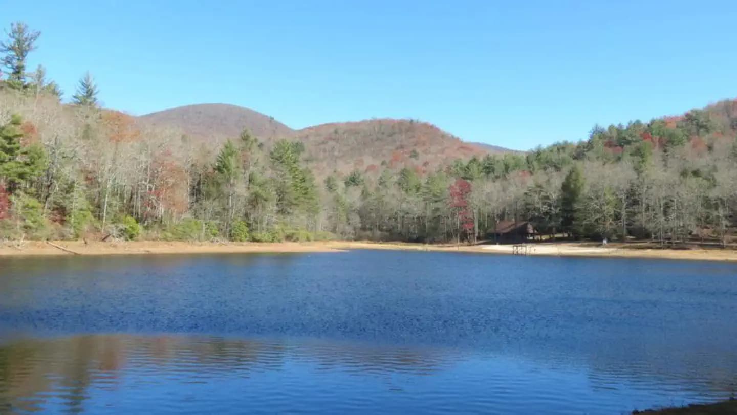 Lake Winfield Scott Recreation Area campground in Georgia