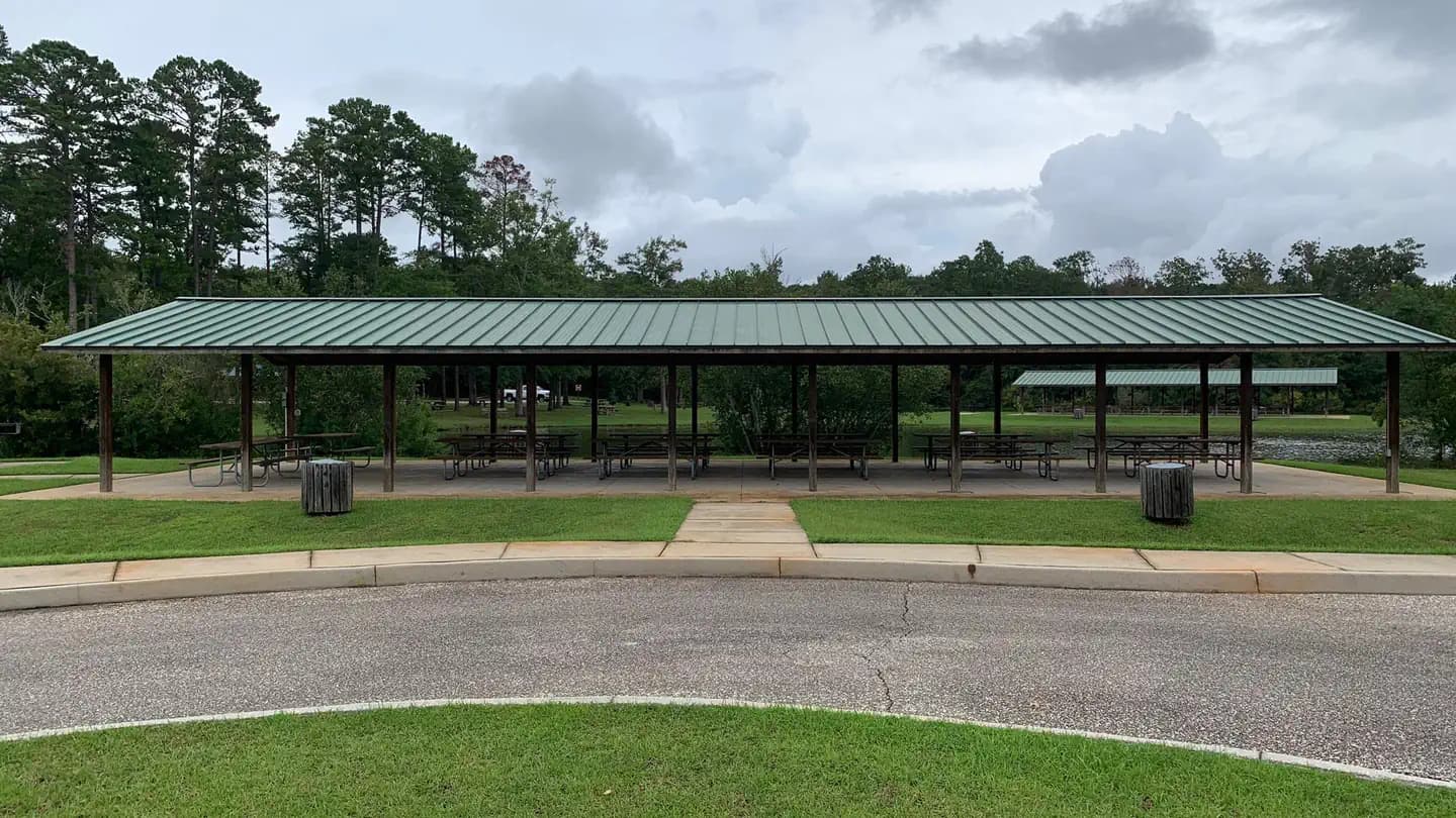 White Oak Creek Day Use Group Shelters in Alabama