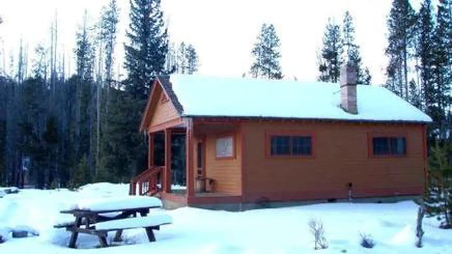 REDFISH CABIN campground in Idaho