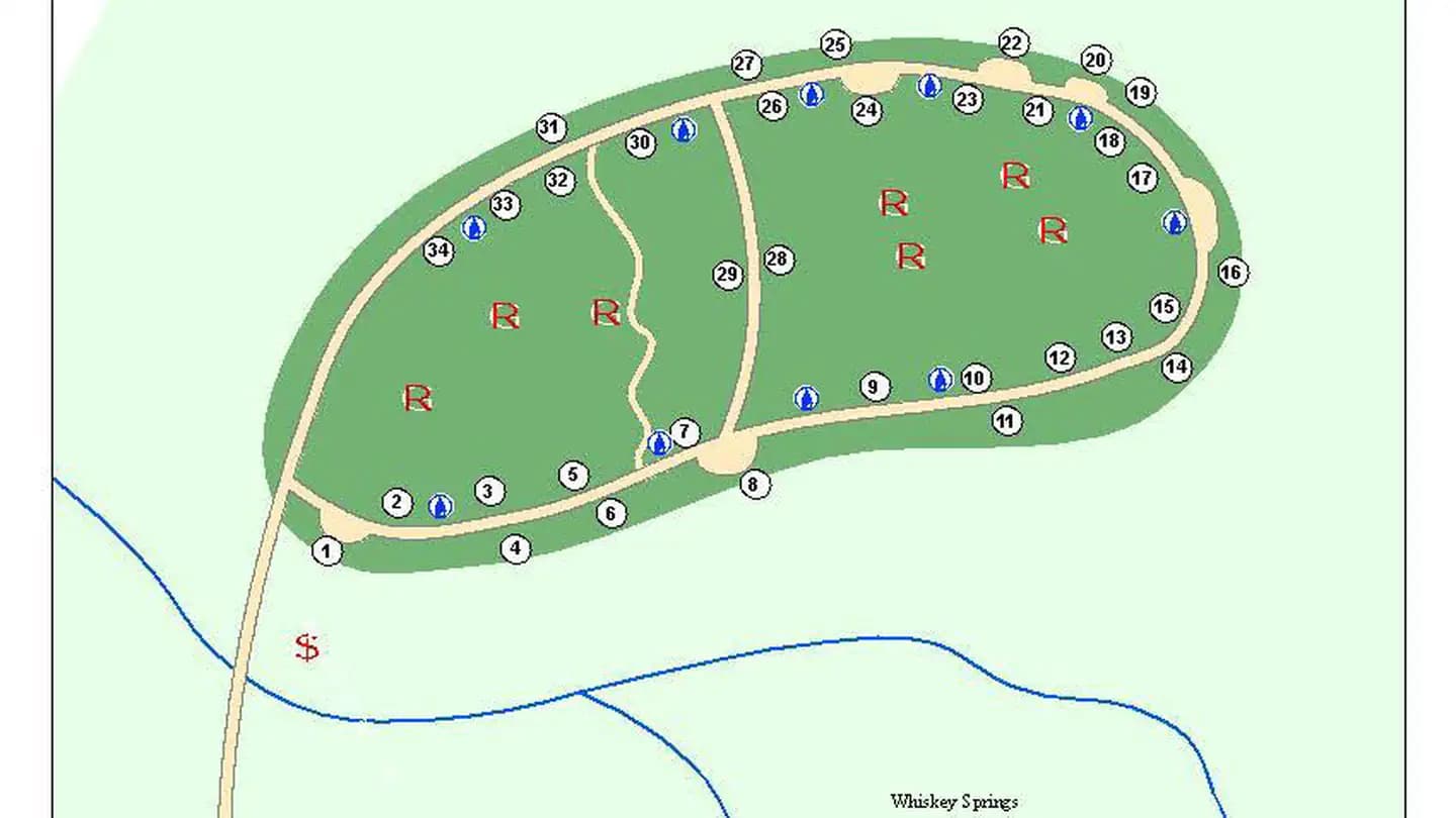 WHISKEY SPRINGS CAMPGROUND campground in Oregon