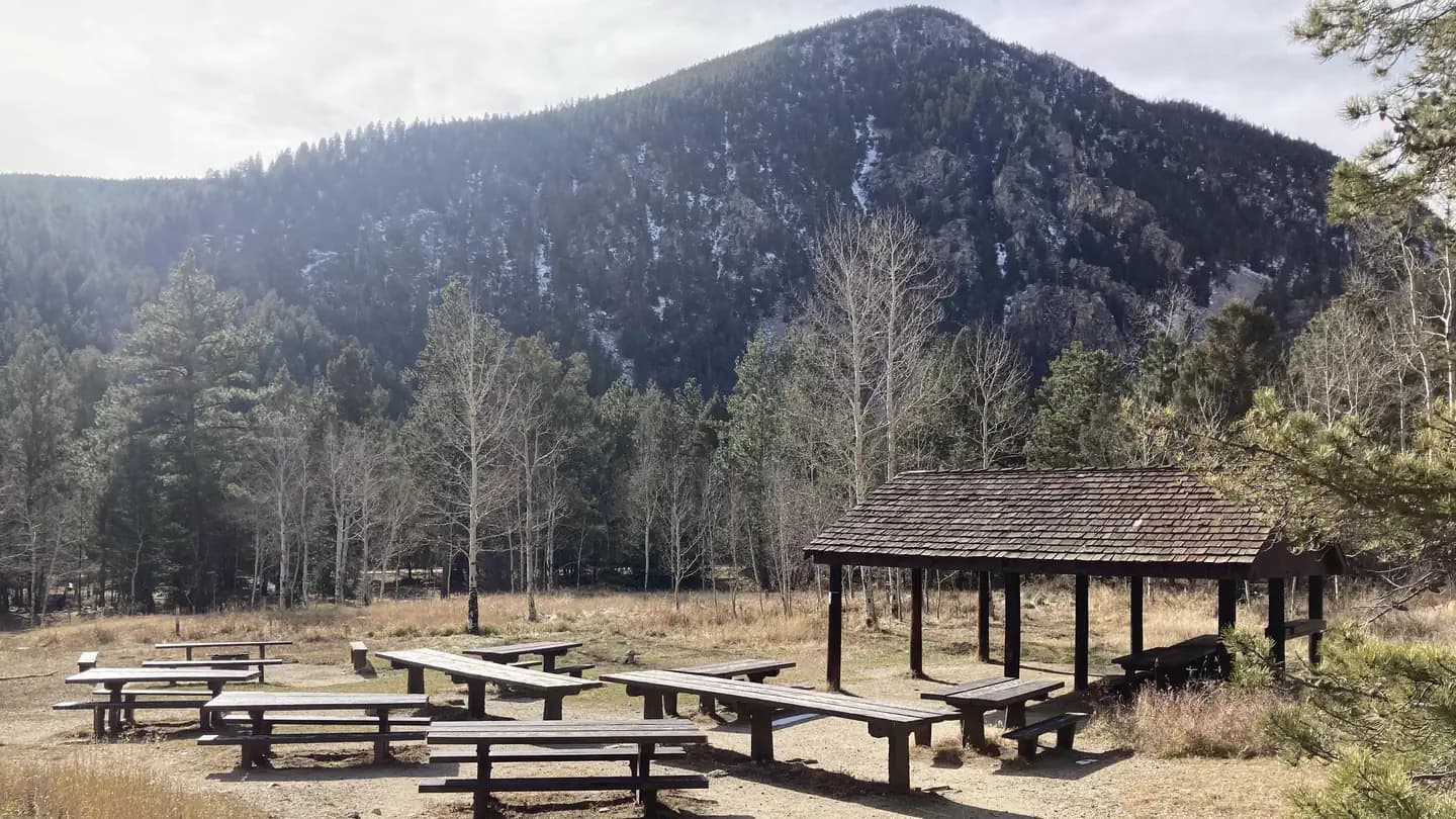 ANGEL OF SHAVANO GROUP campground in Colorado