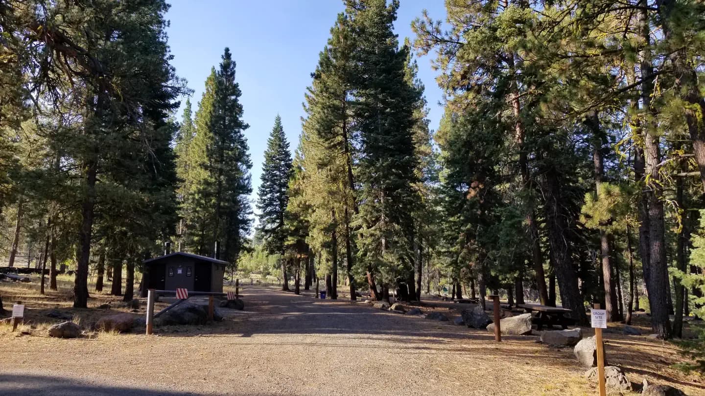 Blue Lake Campground Group Site - Modoc NF (Ca) in California