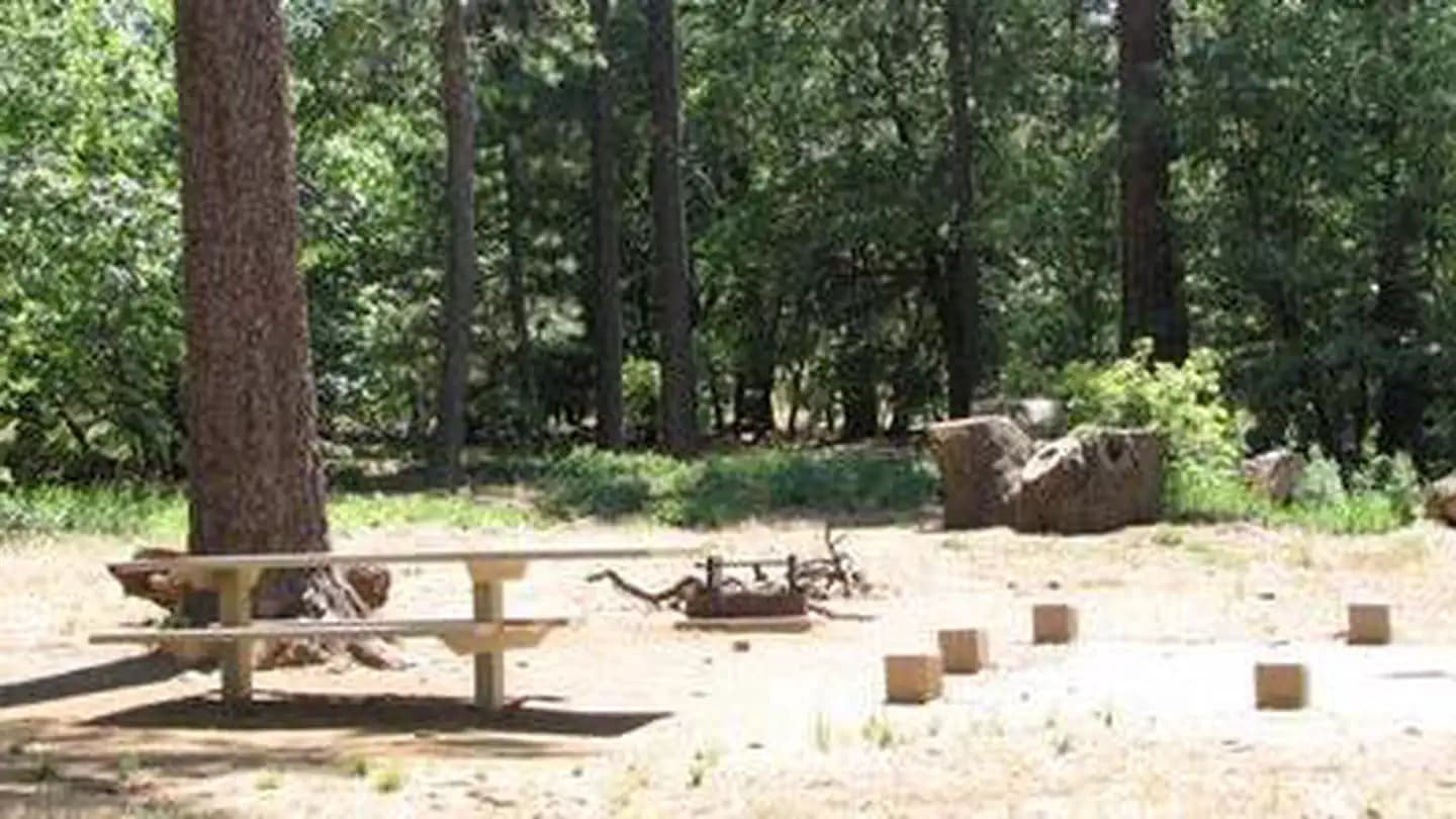 BURNT RANCHERIA campground in California