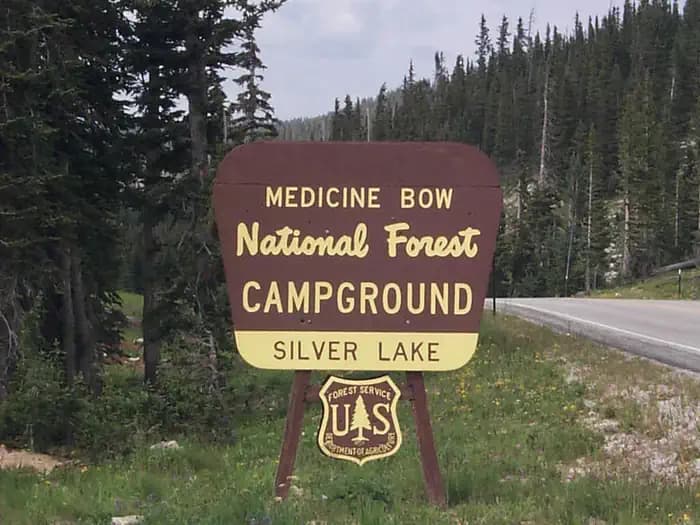 Silver Lake Campground (WY) campground in Wyoming