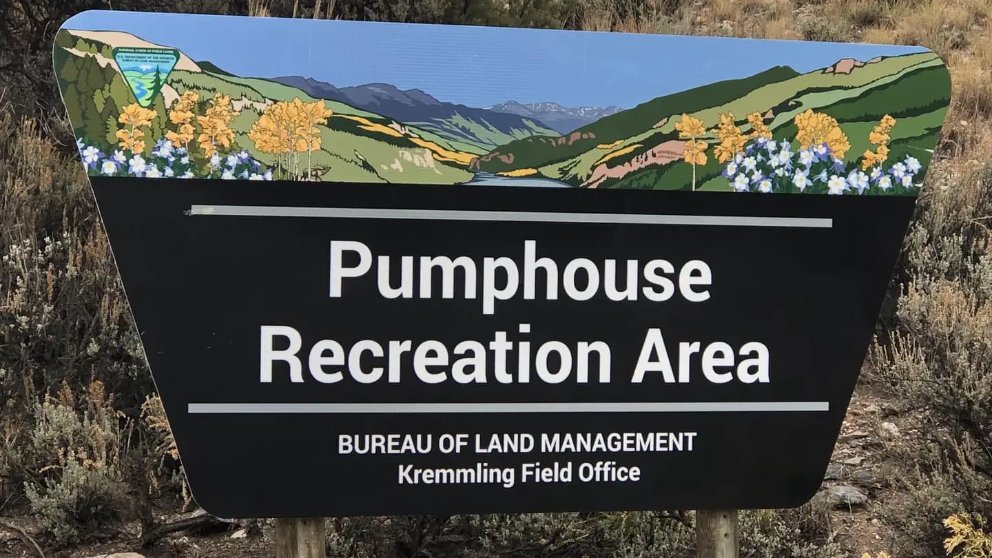 Pumphouse Recreation Area campground in Colorado