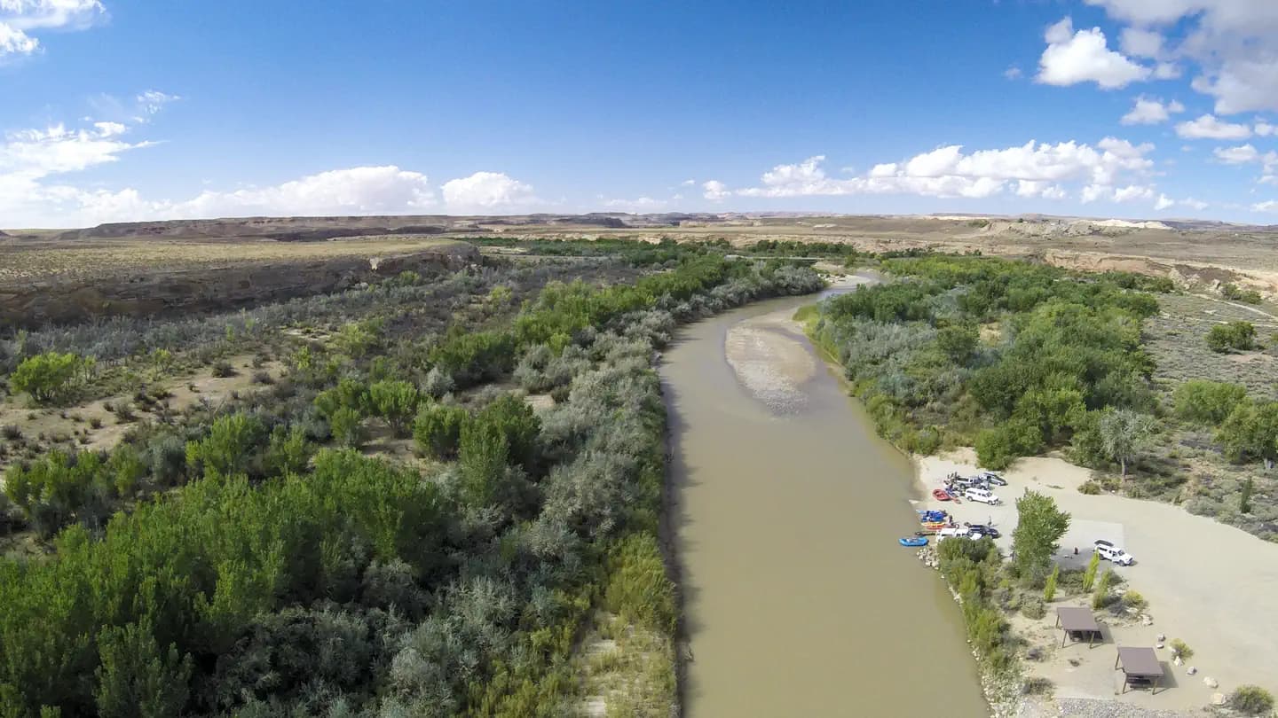 Sand Island Recreation Area campground in Utah