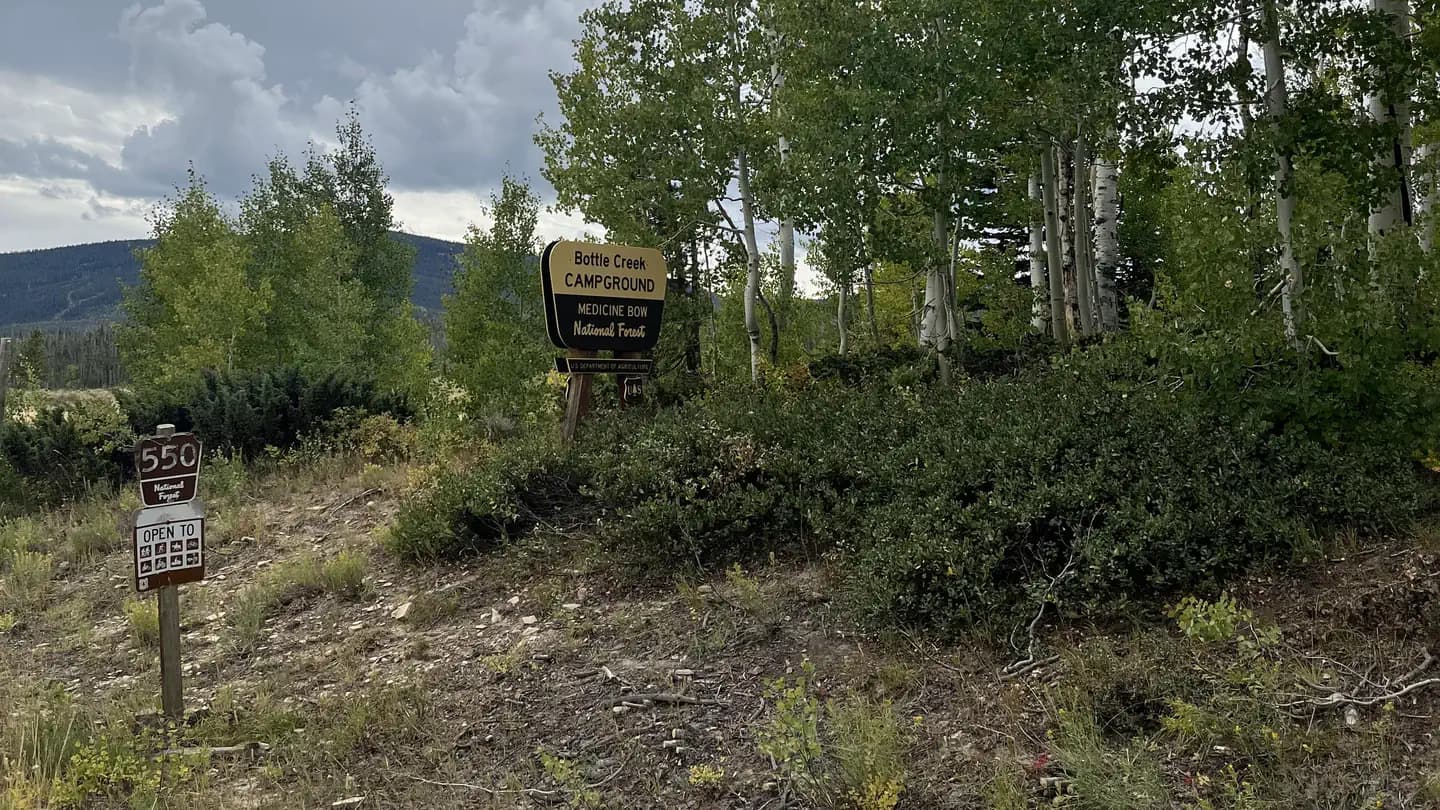 Bottle Creek Campground (WY) campground in Wyoming