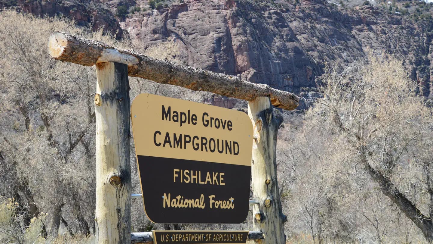 MAPLE GROVE campground in Utah