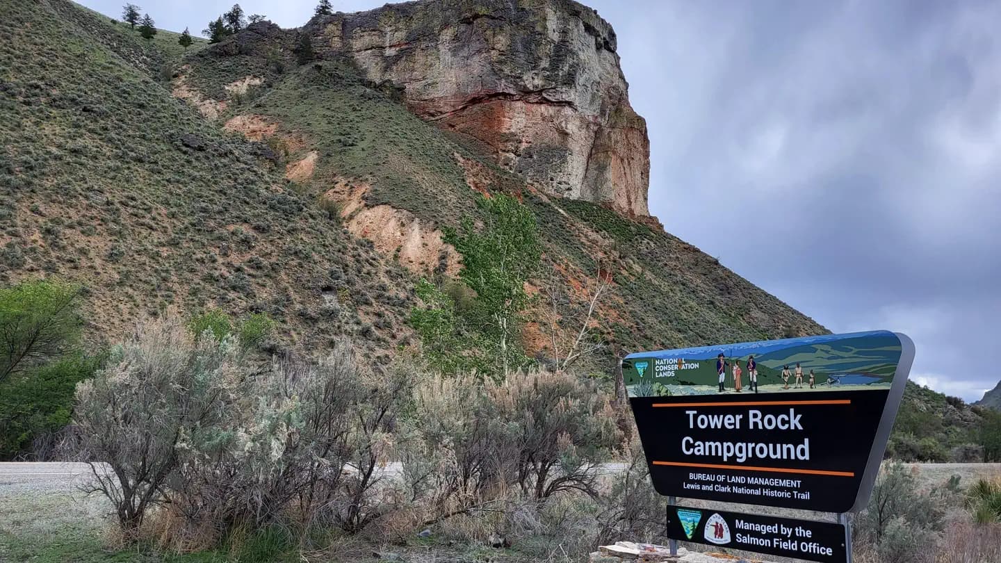 Tower Rock Campground campground in Idaho
