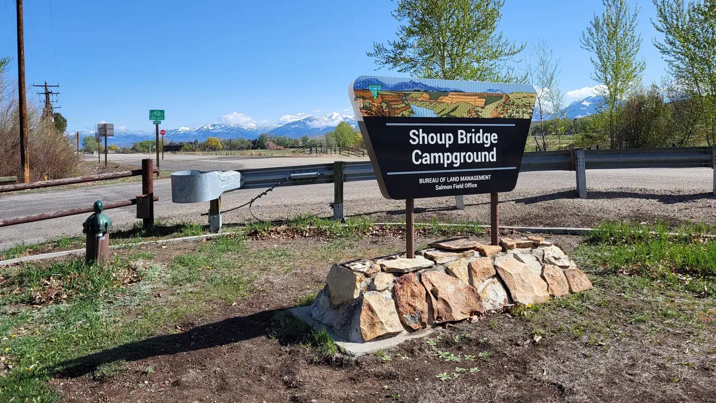 Shoup Bridge Campground in Idaho