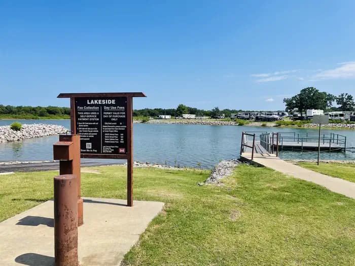 LAKESIDE (OK) campground in Oklahoma