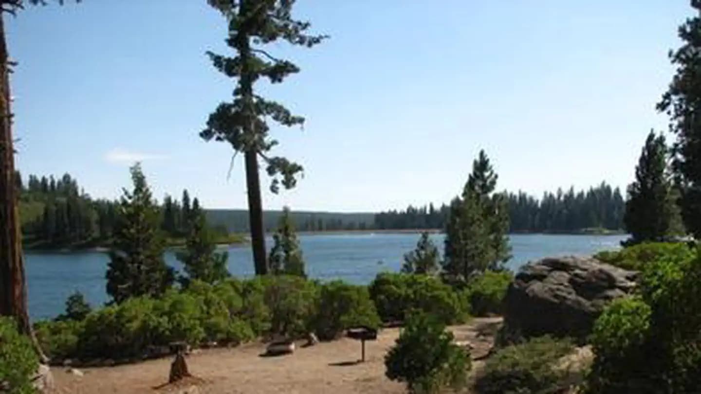 ICE HOUSE campground in California