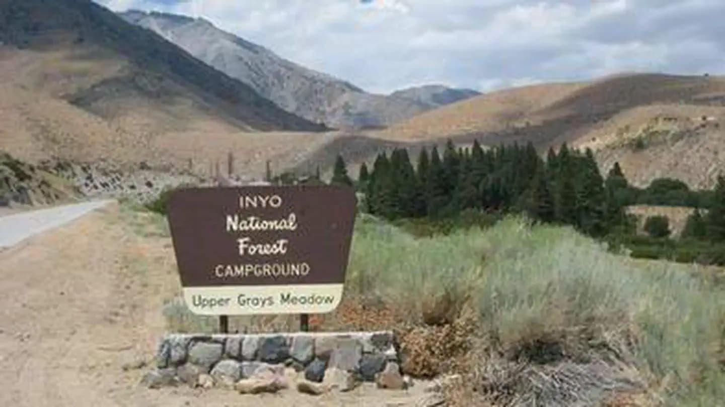 GRAYS MEADOWS campground in California