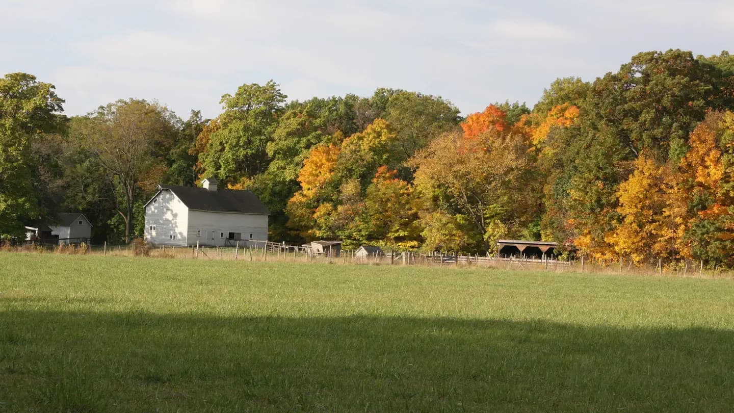 Chellberg Farm Picnic Shelters in Indiana