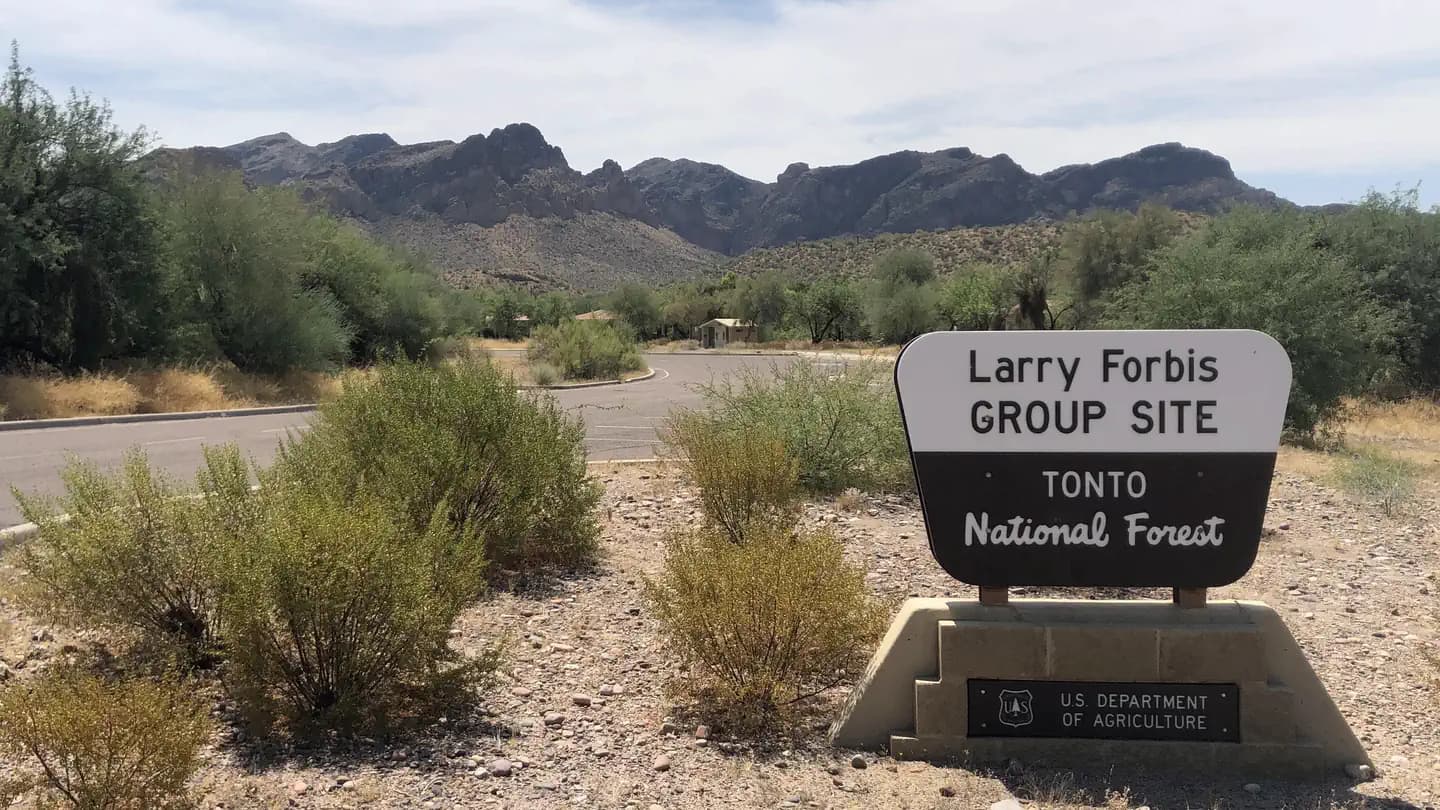 Larry Forbis Overnight Group Site campground in Arizona