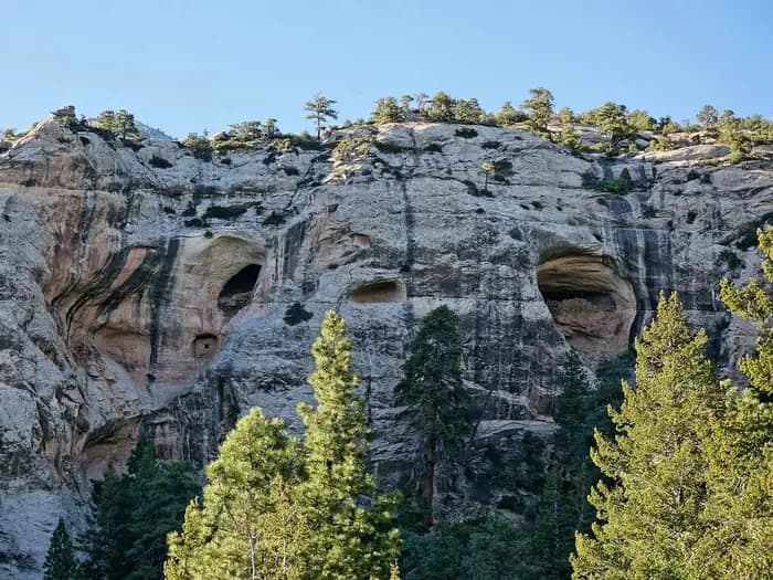 NIZHONI campground in Utah