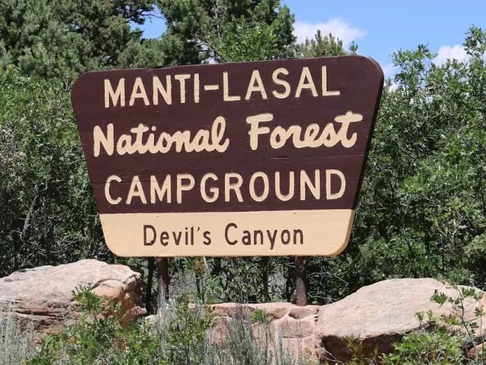 DEVILS CANYON campground in Utah