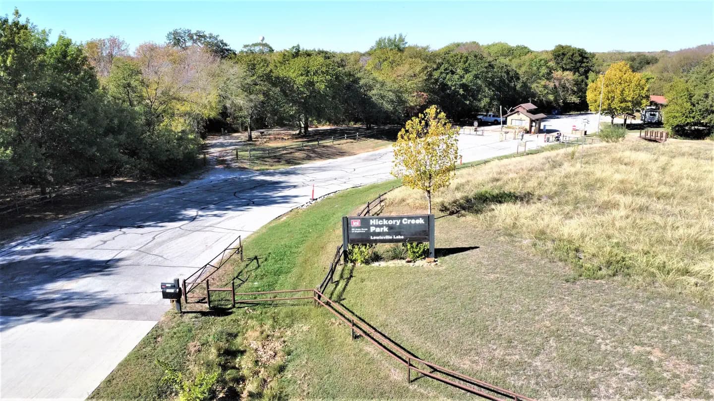 Hickory Creek (TX) campground in Texas