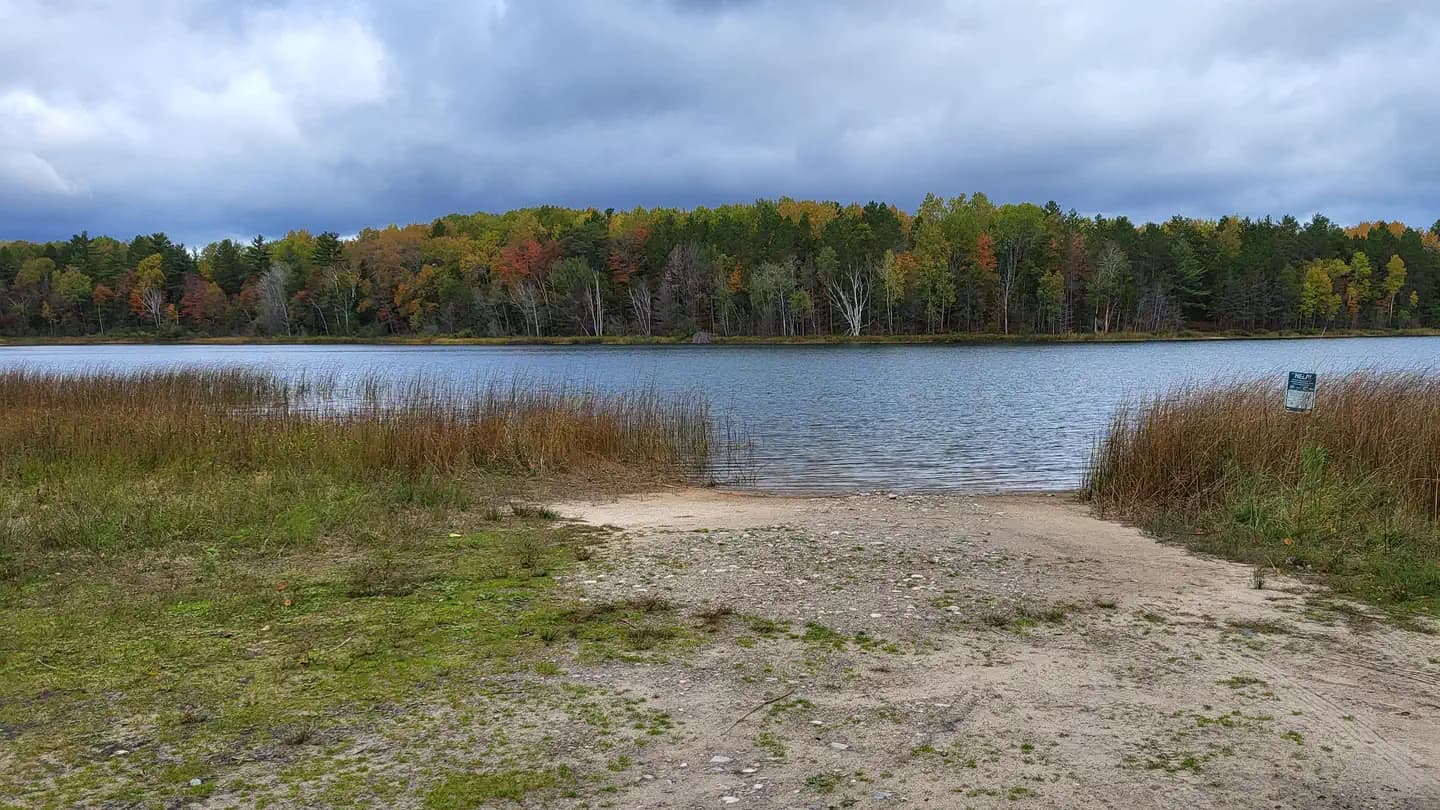 East Lake Campsites campground in Michigan