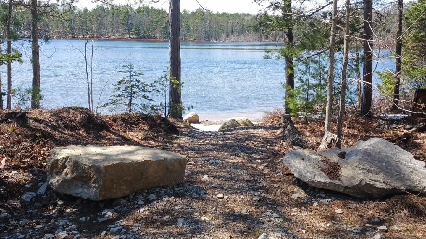 Mowe Lake Campsites campground in Michigan