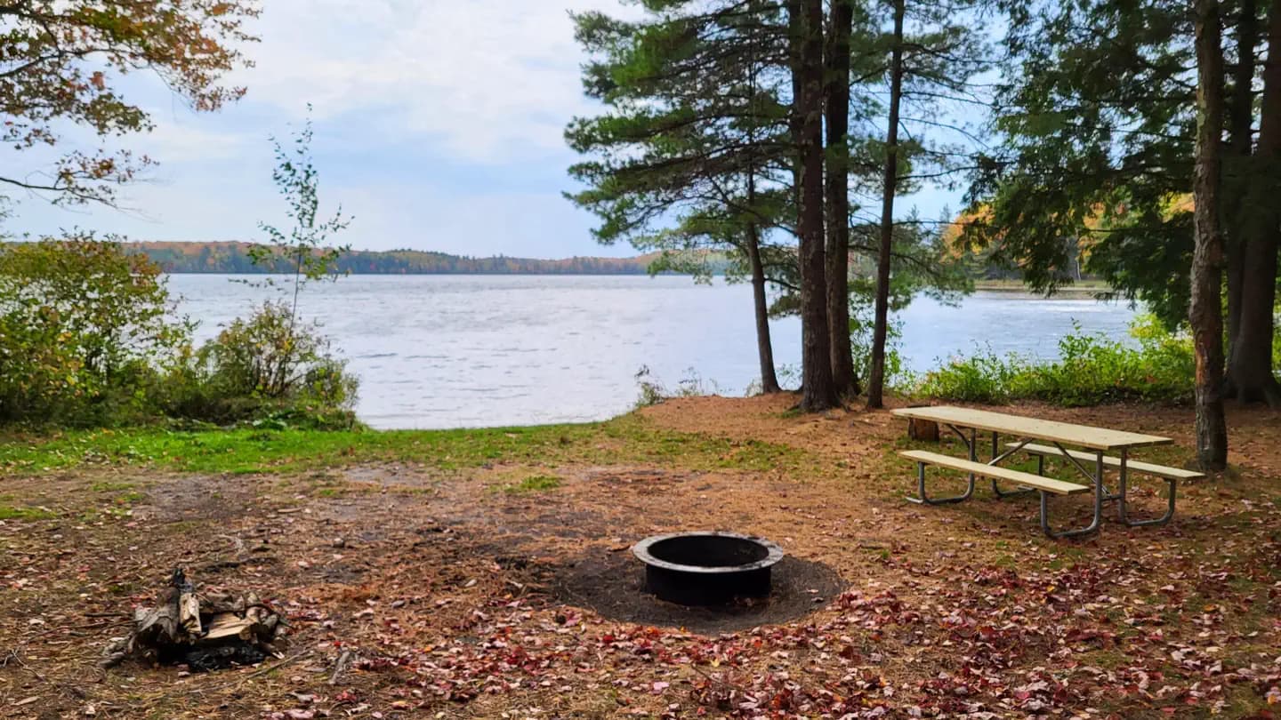 Triangle Lake Campsites campground in Michigan