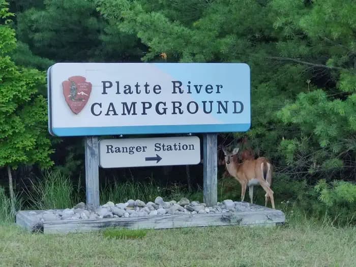 PLATTE RIVER CAMPGROUND campground in Michigan