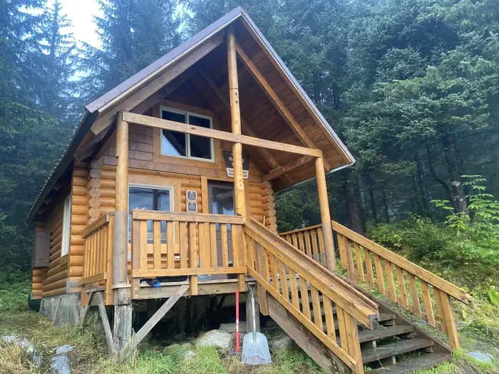 EAGLE GLACIER CABIN campground in Alaska