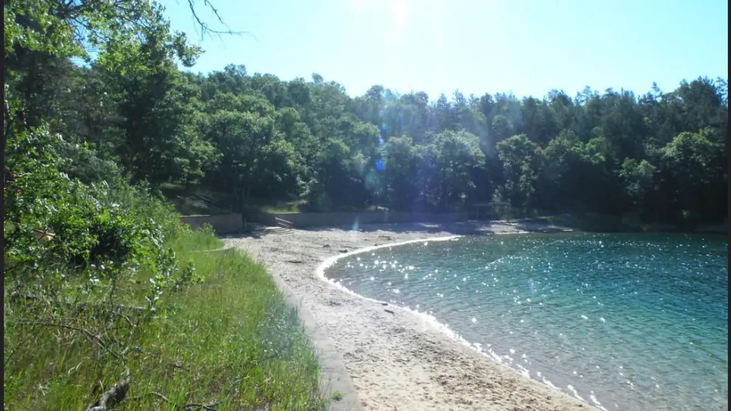 Kneff Lake Campground in Michigan