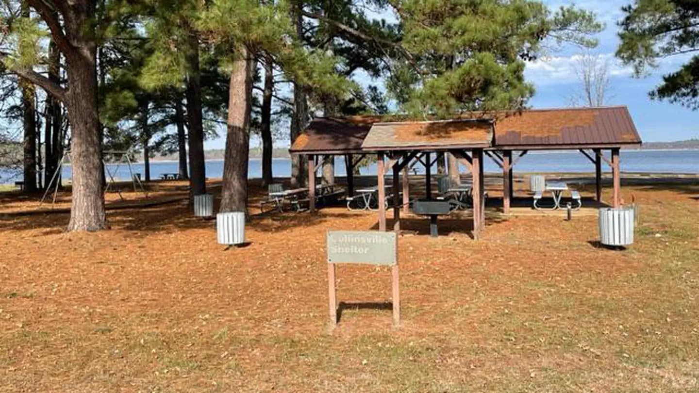 Collinsville Shelter (Okatibbee) Campground in Mississippi