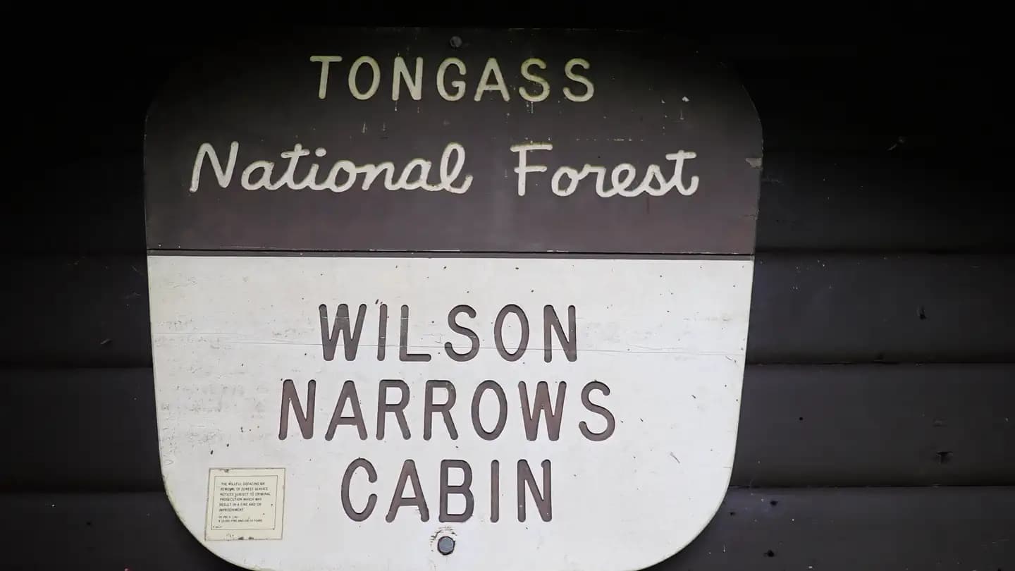 WILSON NARROWS CABIN campground in Alaska