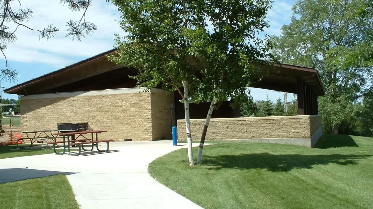 Gavins Point Overlook Day Use Shelter in South Dakota