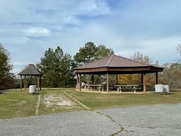 East Bank Shelter (Okatibbee) Campground in Mississippi