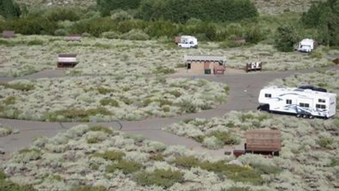 MCGEE CREEK campground in California