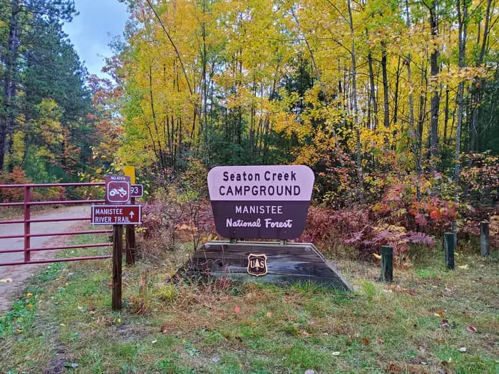SEATON CREEK CAMPGROUND campground in Michigan