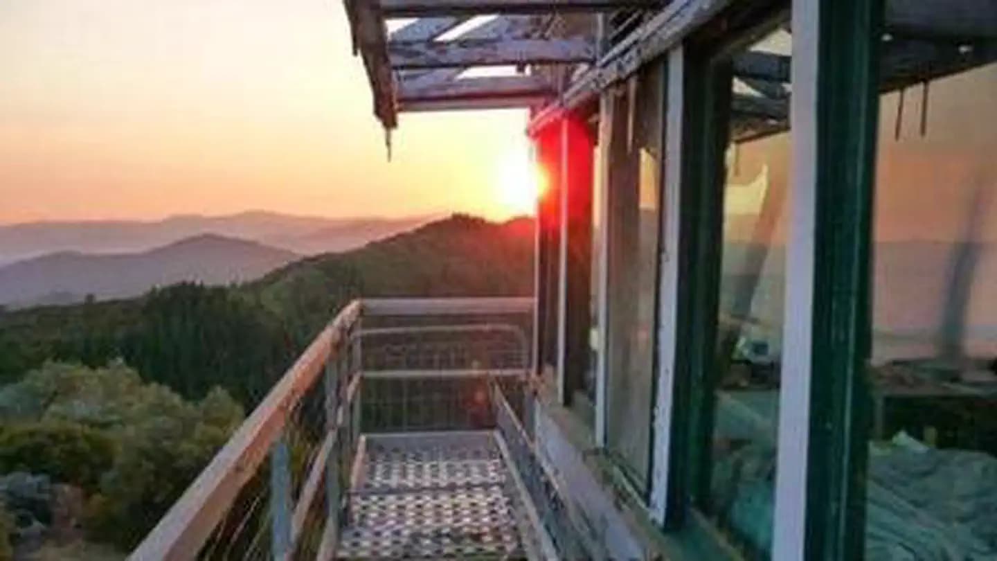 HIRZ MOUNTAIN LOOKOUT campground in California