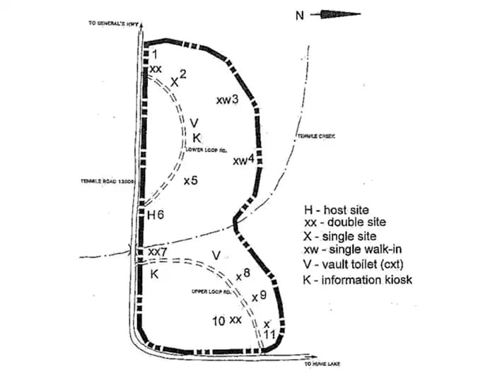 TEN MILE CAMPGROUND (CA) campground in US