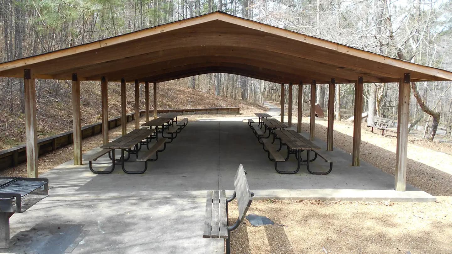POCKET PICNIC SHELTER campground in Georgia