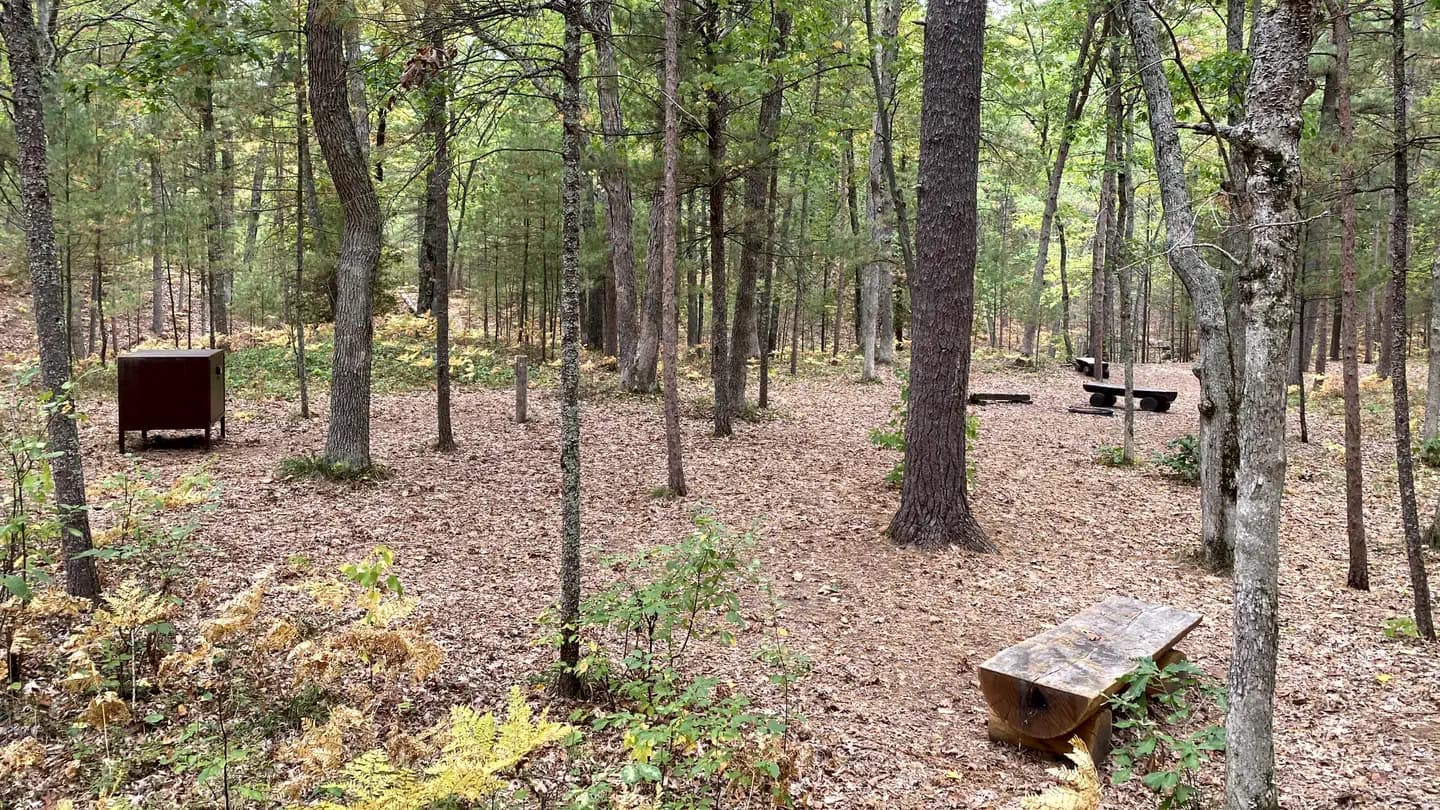 White Pine Backcountry Campground Permits campground in Michigan
