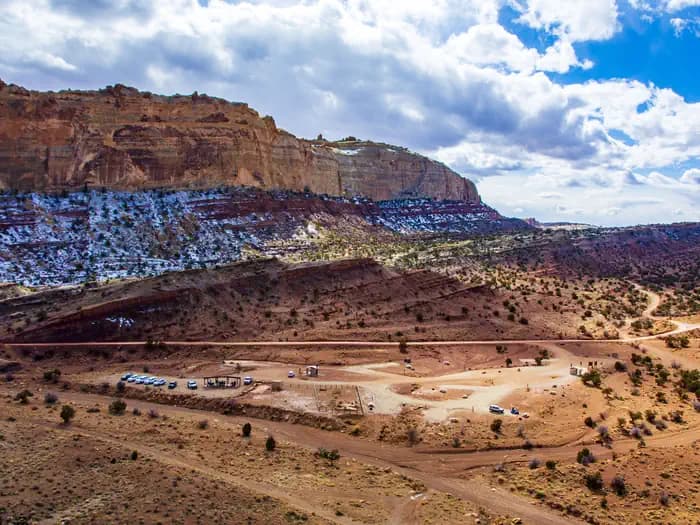 Temple Mountain Townsite Campground campground in US