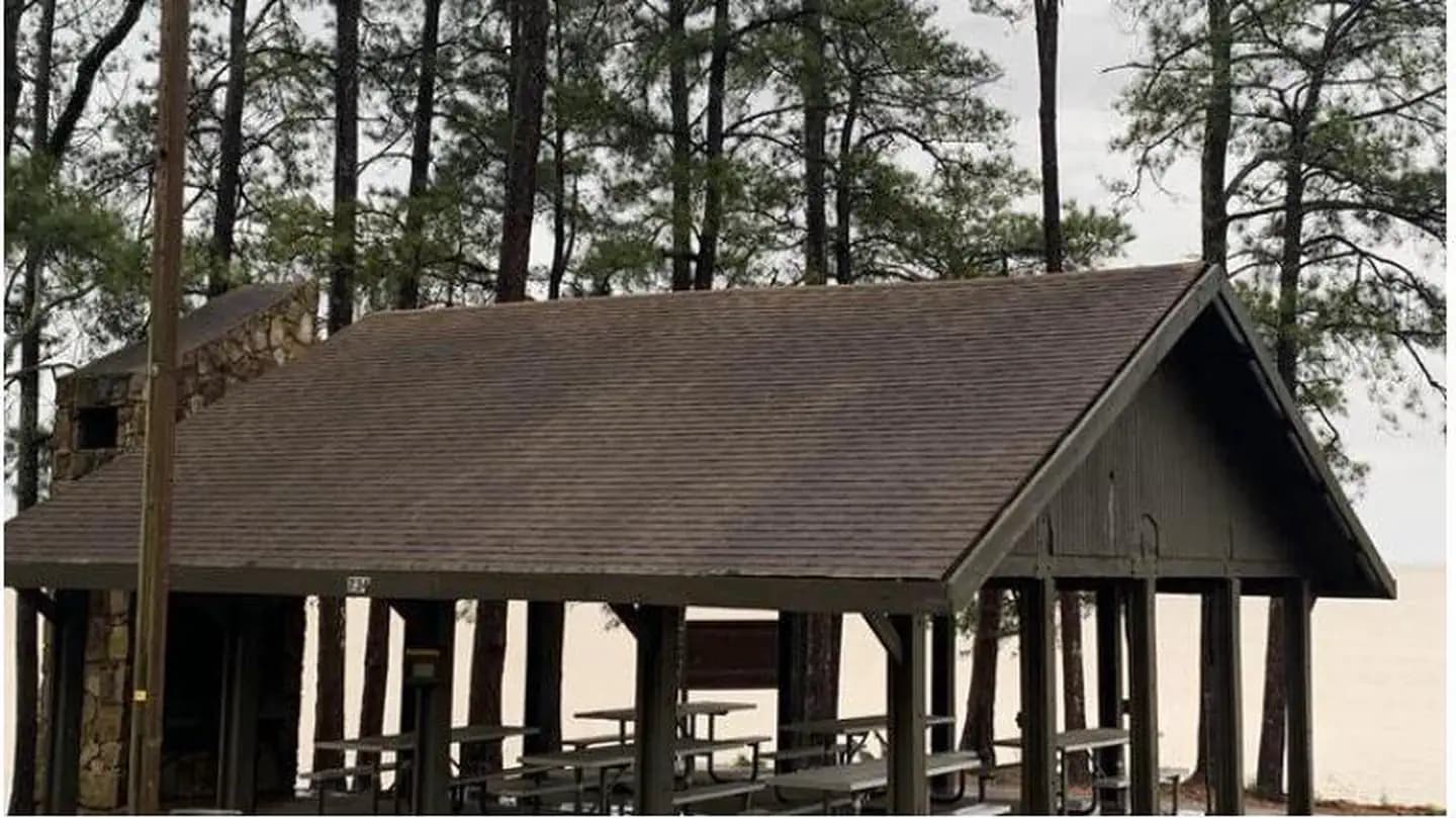 South Abutment Pavilion Campground in Mississippi