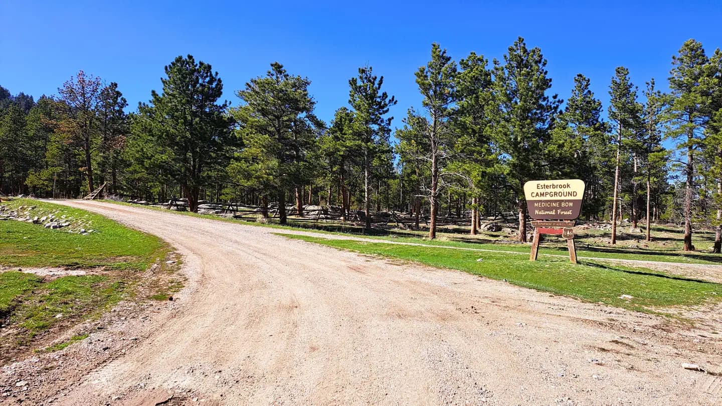 Esterbrook Campground in Wyoming