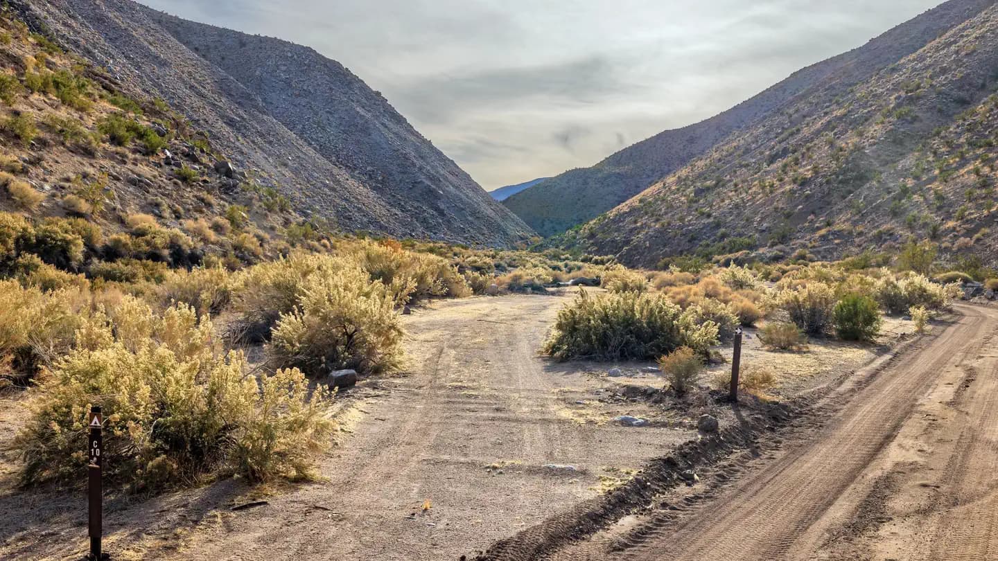 Death Valley Backcountry Roadside Camping campground in California
