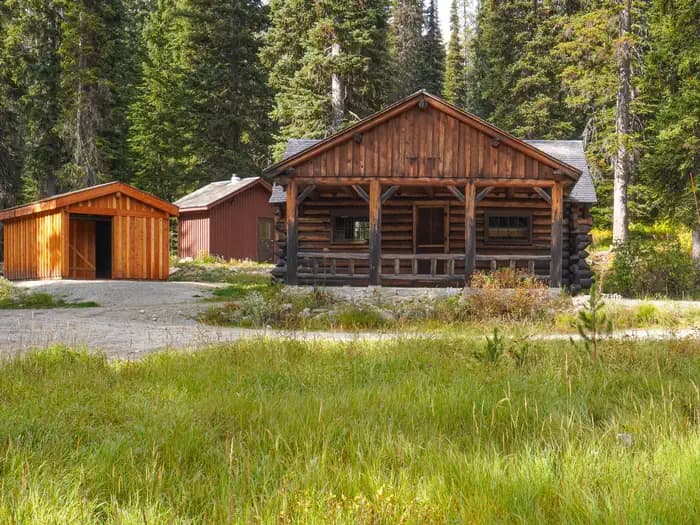 Lost Horse Guard Station in Montana