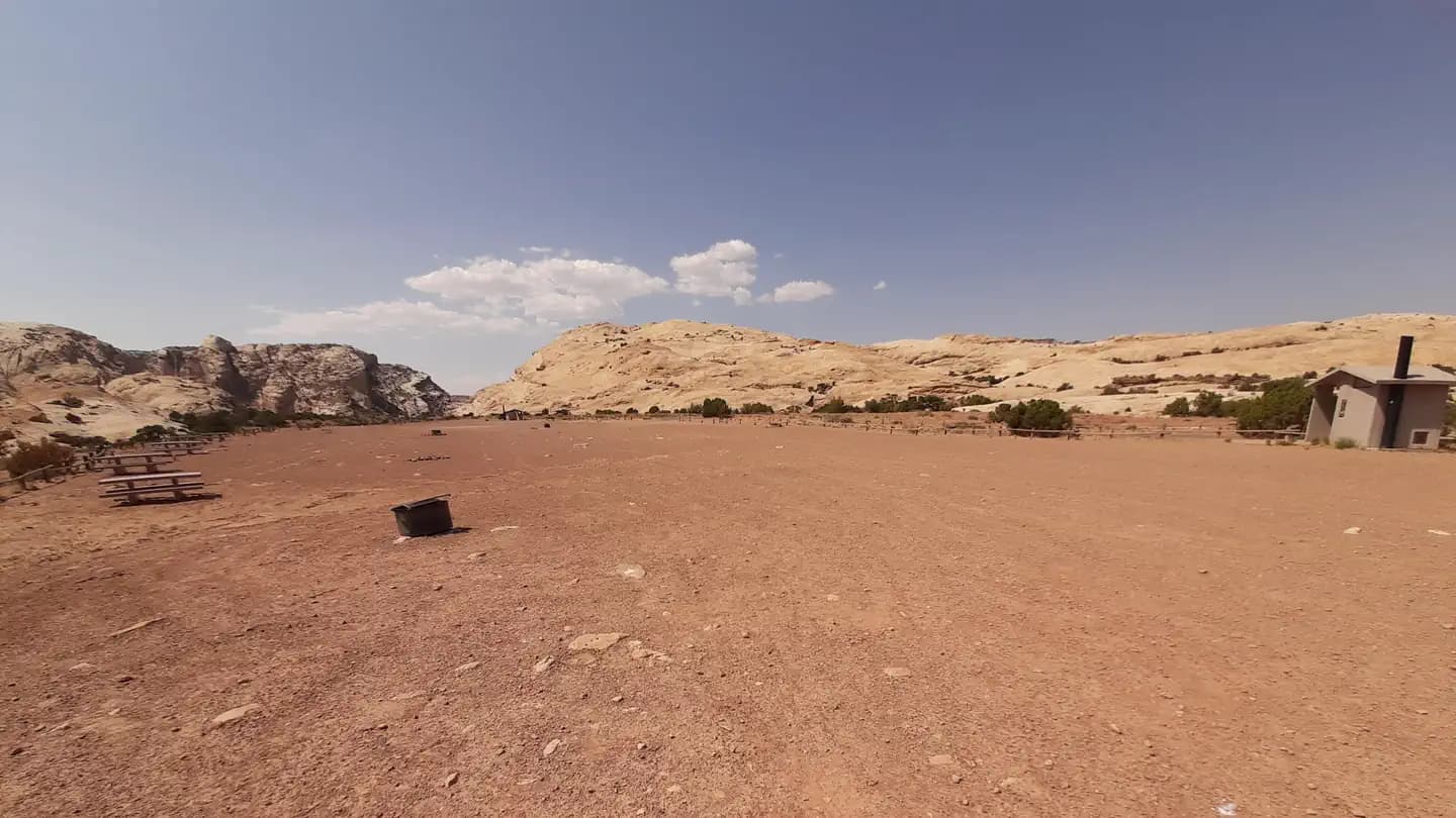 South Temple Wash campground in US