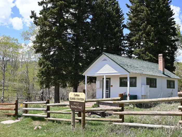 COLTON GUARD STATION campground in Utah