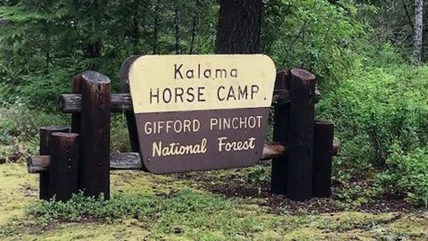 Kalama Horse Camp in Washington