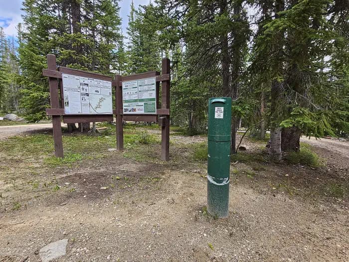Deep Creek Campground, Medicine Bow-Routt campground in US