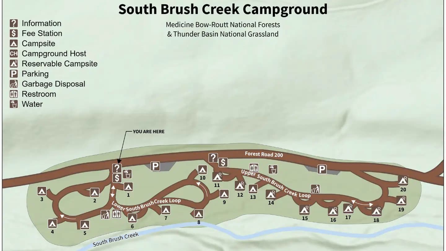 South Brush Creek Campground (WY) campground in Wyoming
