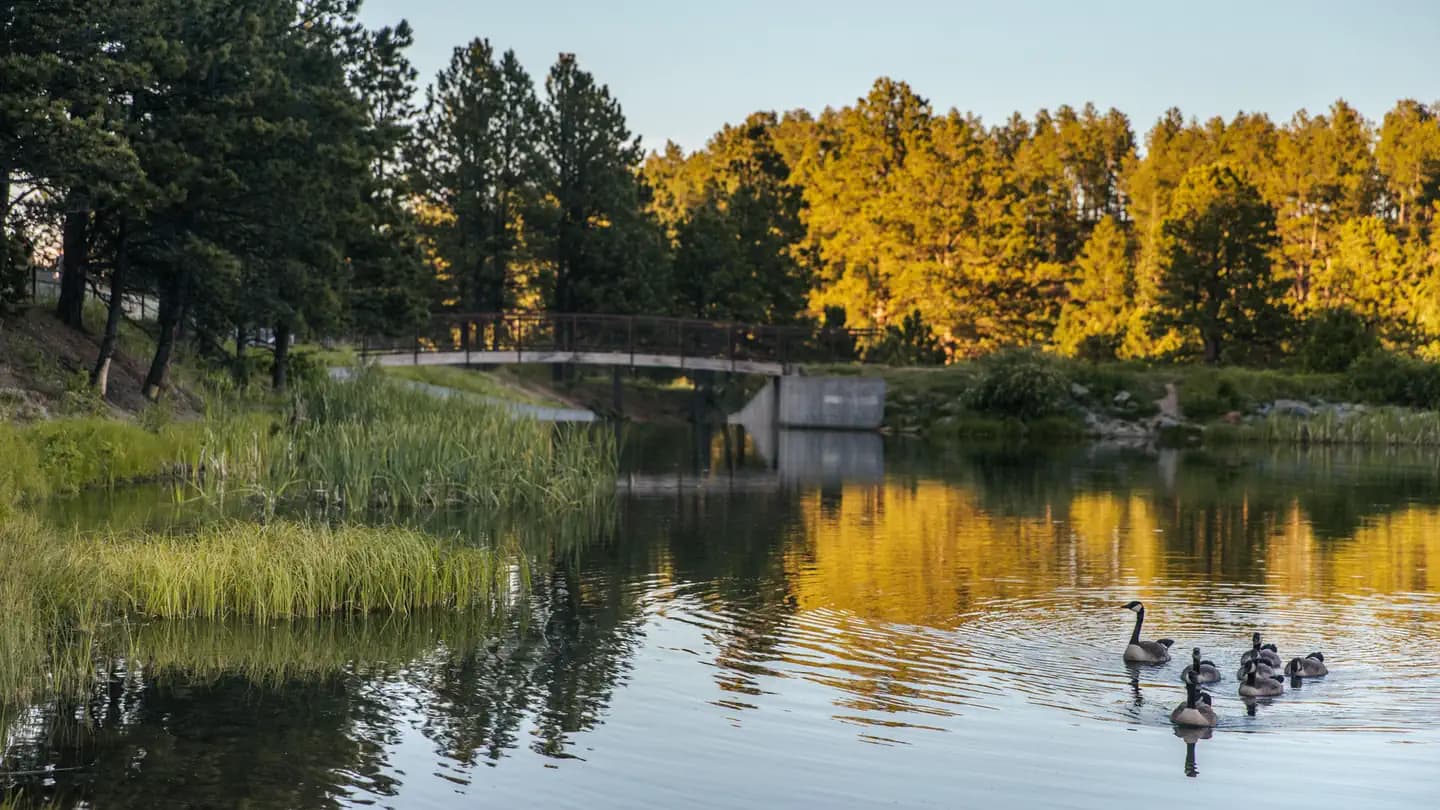 ROUBAIX LAKE campground in South Dakota