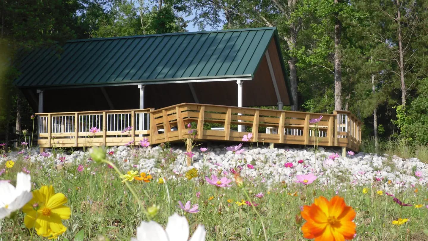 Spillway Falls Campground in Alabama